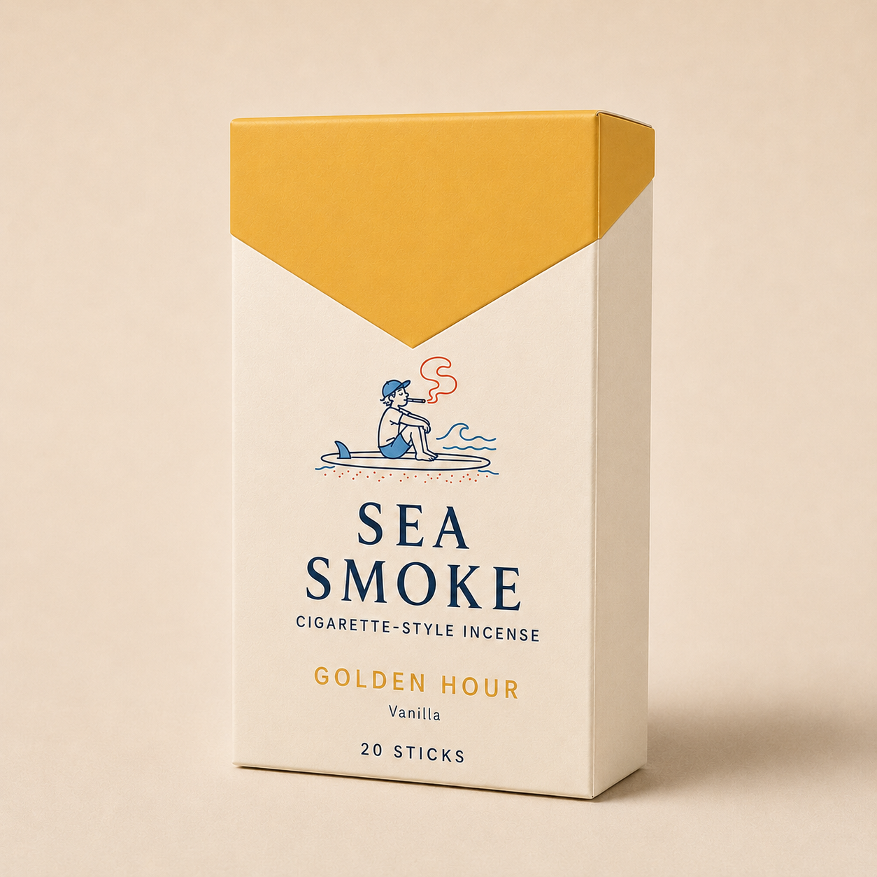 Sea Smoke Golden Hour pack front view