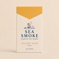 Sea Smoke Golden Hour pack, closed, warm golden top panel